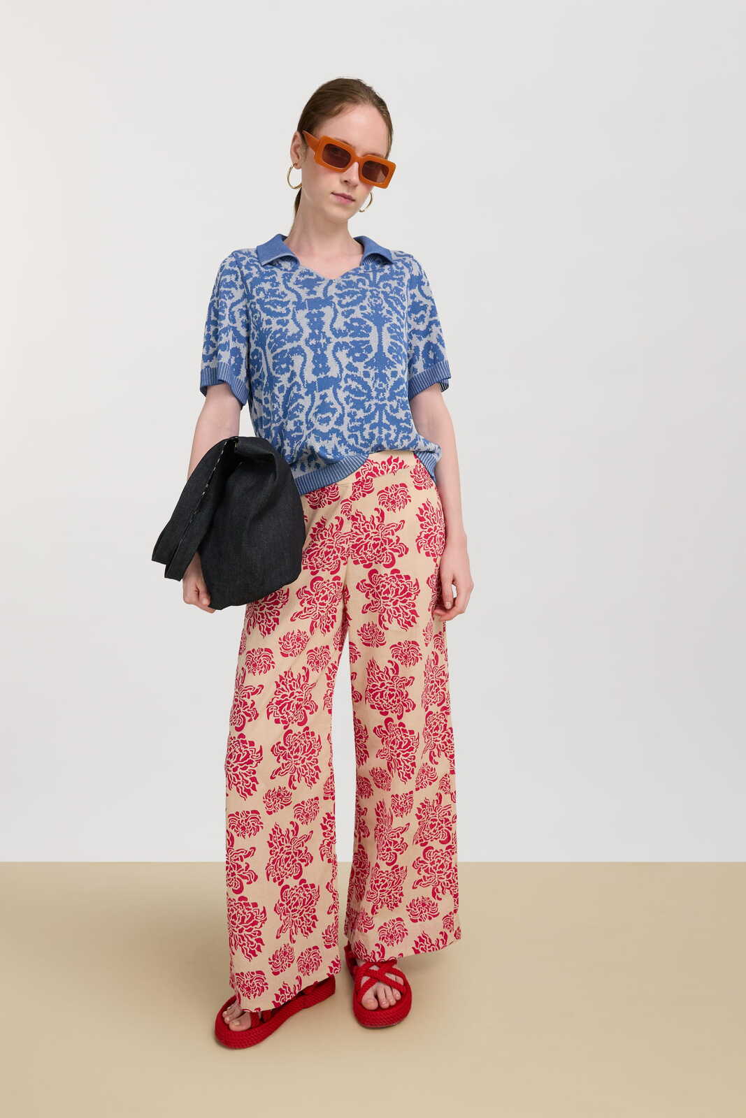 burma pants--naoshima fuxia