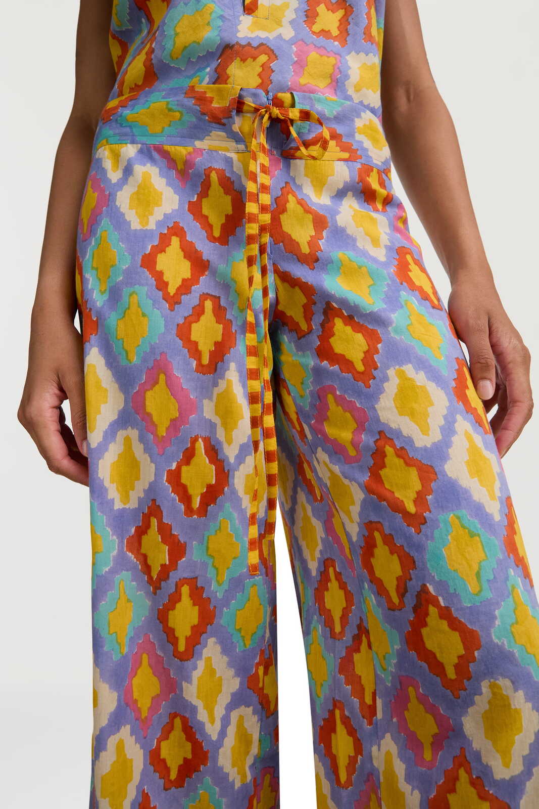 cabana pant--hima plumbago
