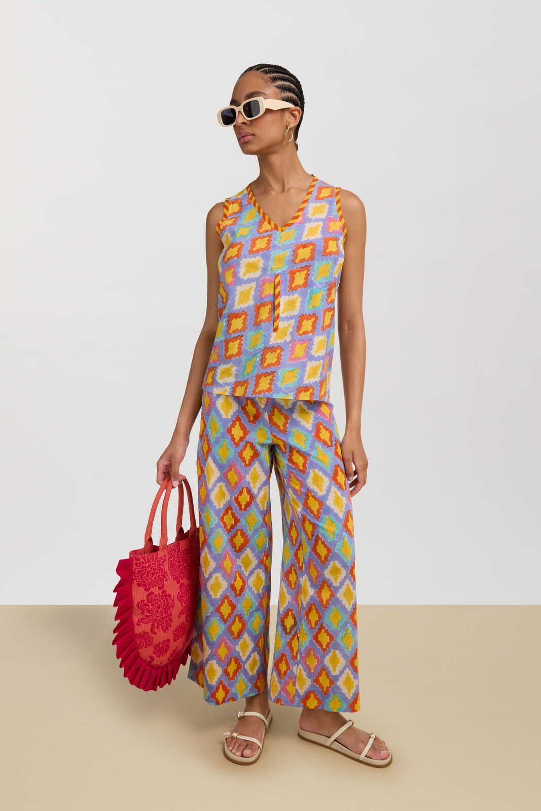 cabana pant--hima plumbago