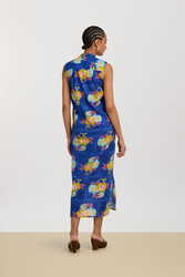 eve kaftan--dandelion blue