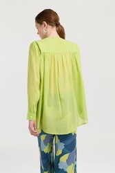 ginger shirt--lemon yellow