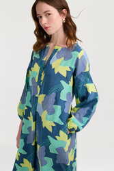 khubani dress--akira dark teal