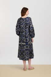 abito khubani--kasuri damask black