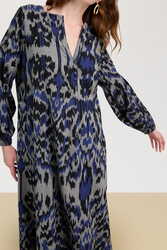 abito khubani--kasuri damask black