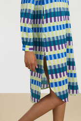 nico shemeez--kusama checkdark teal