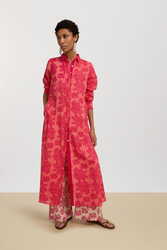 odette dress--naoshima peach