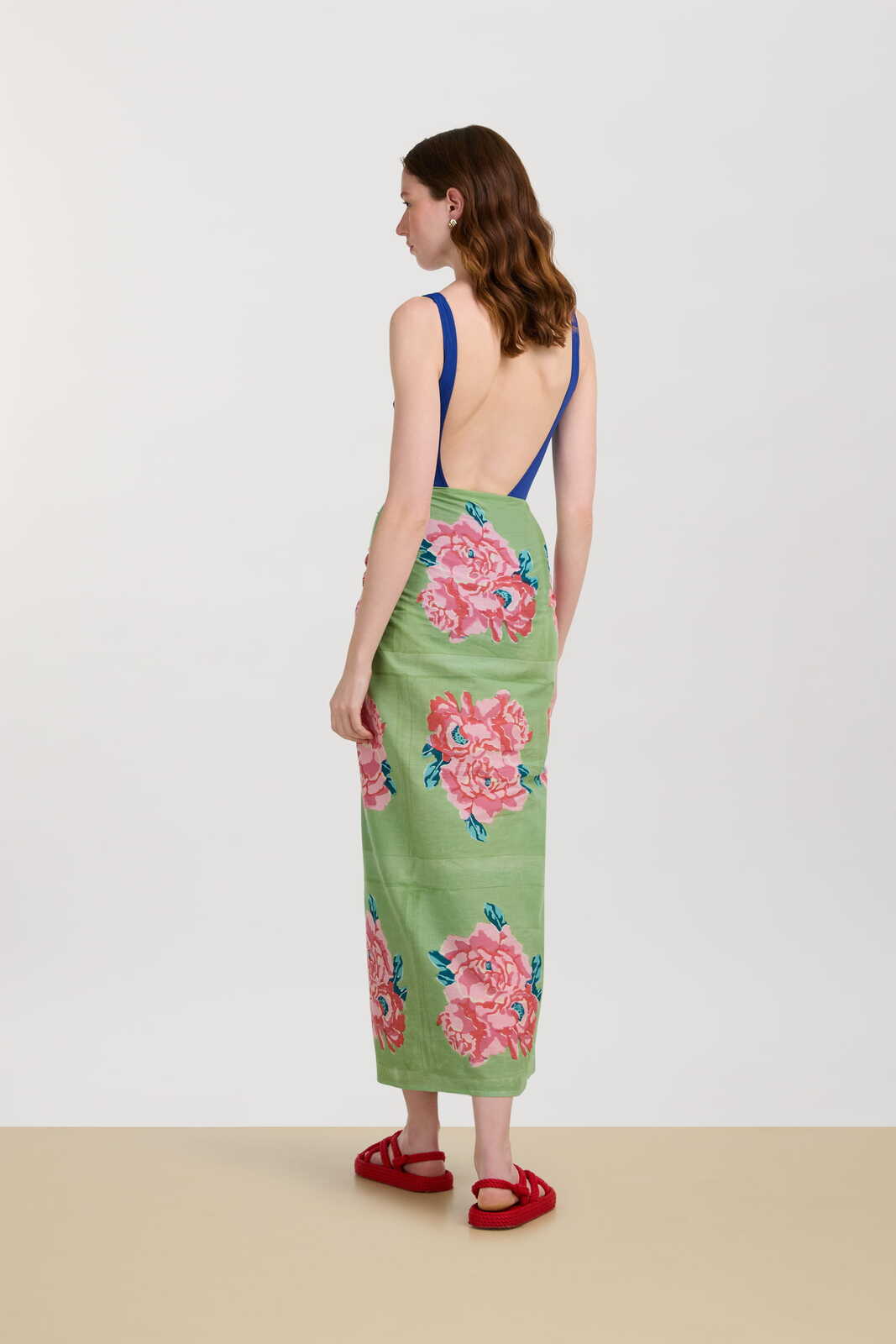 sarong--nina's rose mint