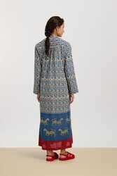 radha caftan--dragon tiger ivory