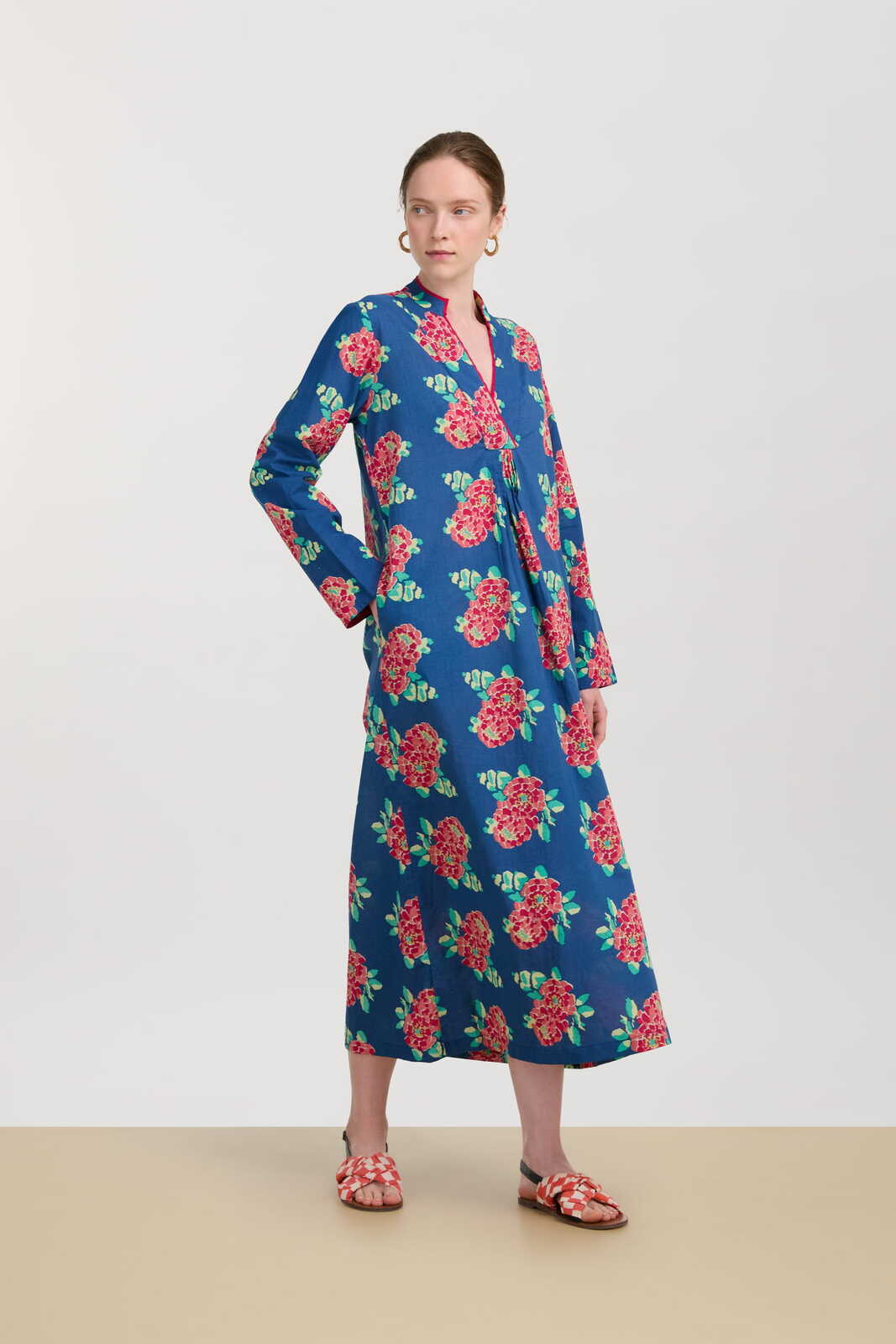 radha kaftan--suiko flower sugar