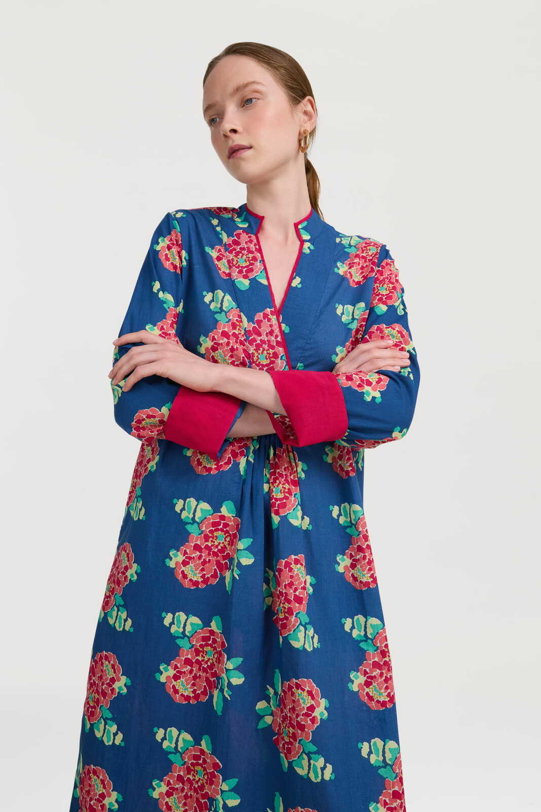 radha kaftan--suiko flower sugar