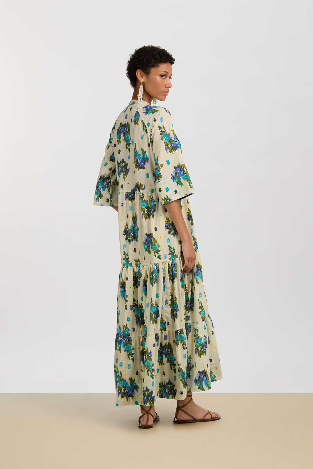 rambagh dress--ginza bouquet ivory