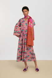 saffron caftan--kanji fuxia