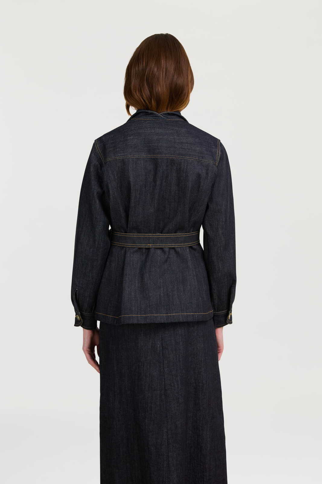 giacca saharian--denim blue