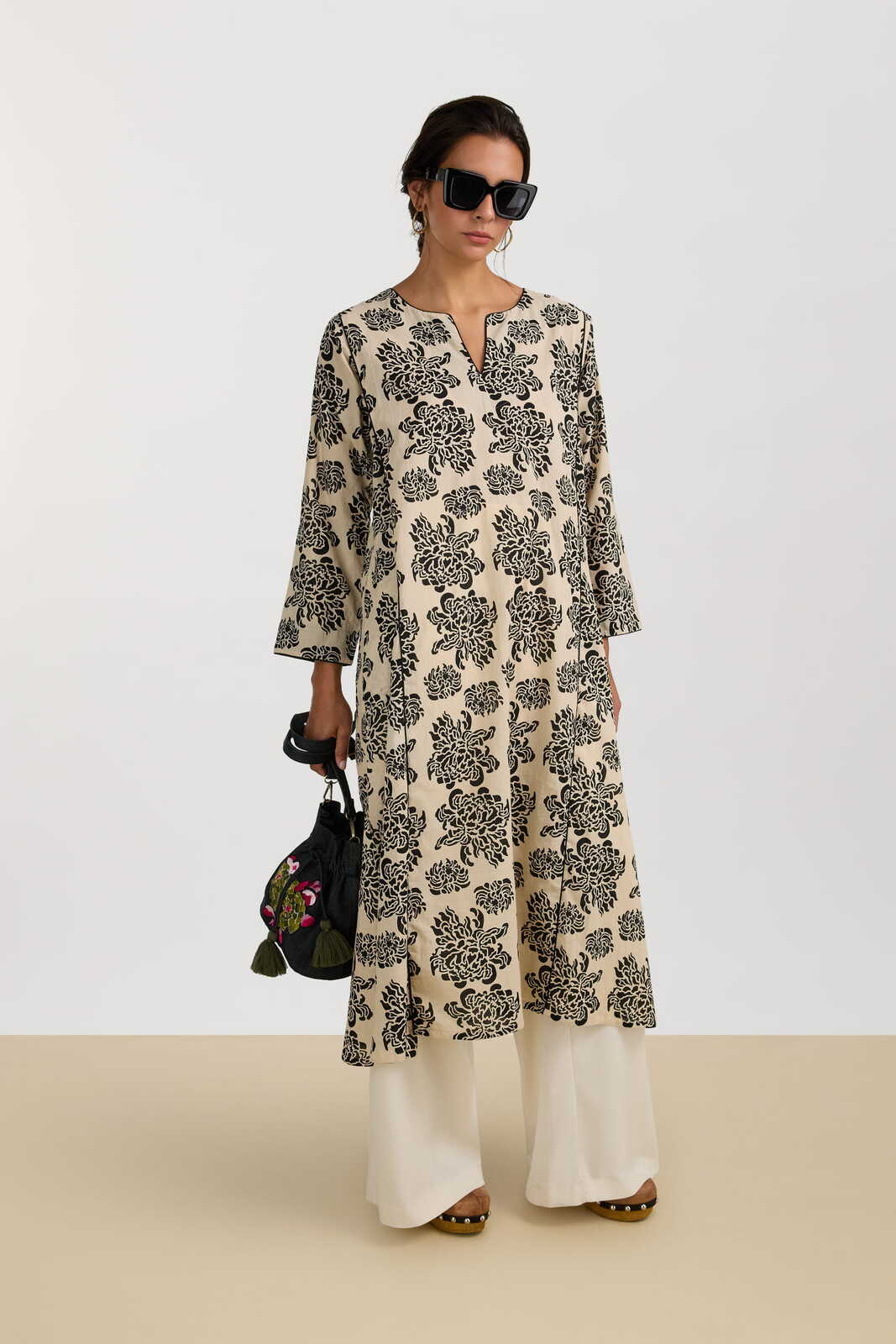 sara caftan--naoshima black