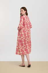 sara caftan--naoshima fuxia