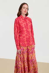 savannah shirt--naoshima peach