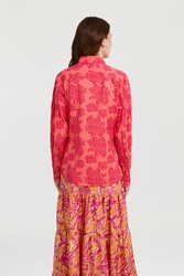 savannah shirt--naoshima peach