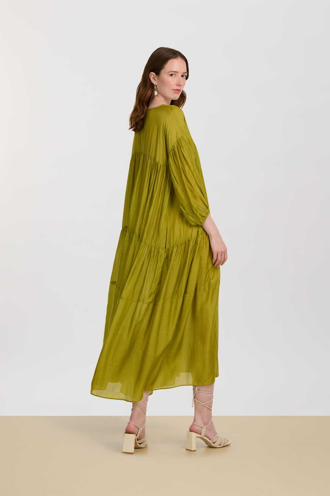 scirocco caftan--green gold