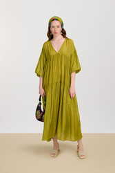 scirocco caftan--green gold