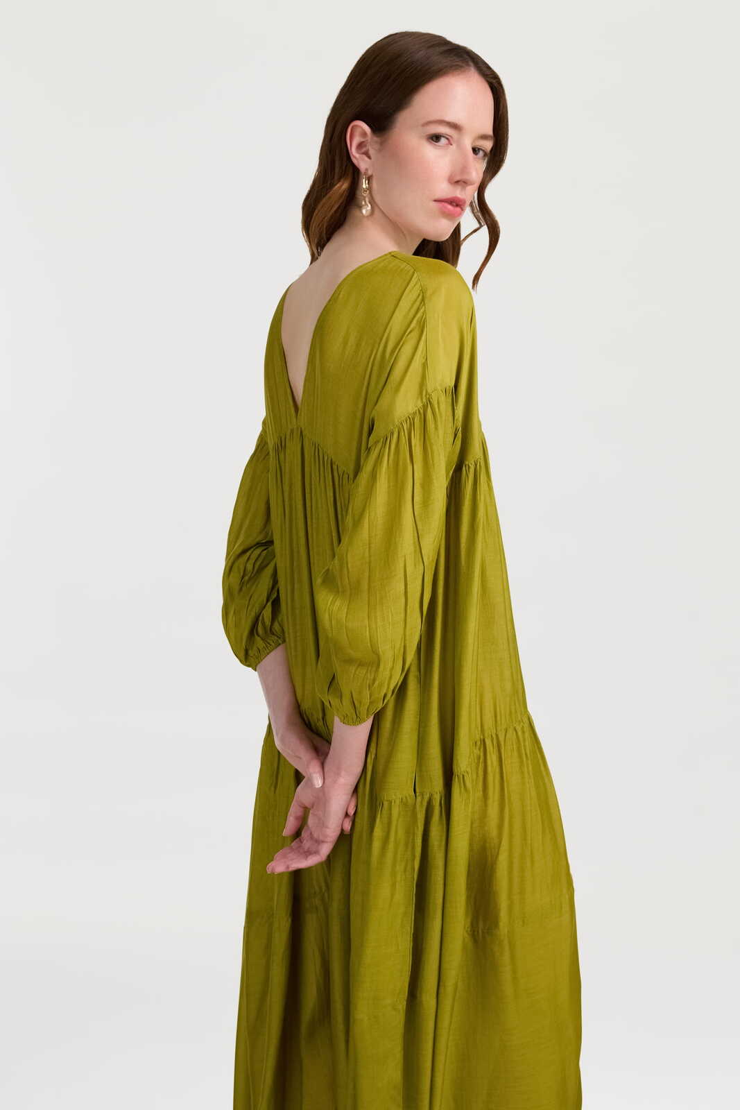 scirocco caftan--green gold