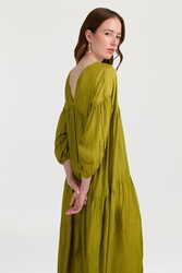 scirocco caftan--green gold