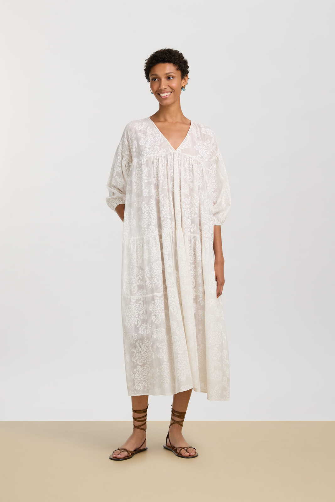 caftano scirocco--naoshima white