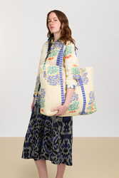 borsa shopping--positano flower plumbago