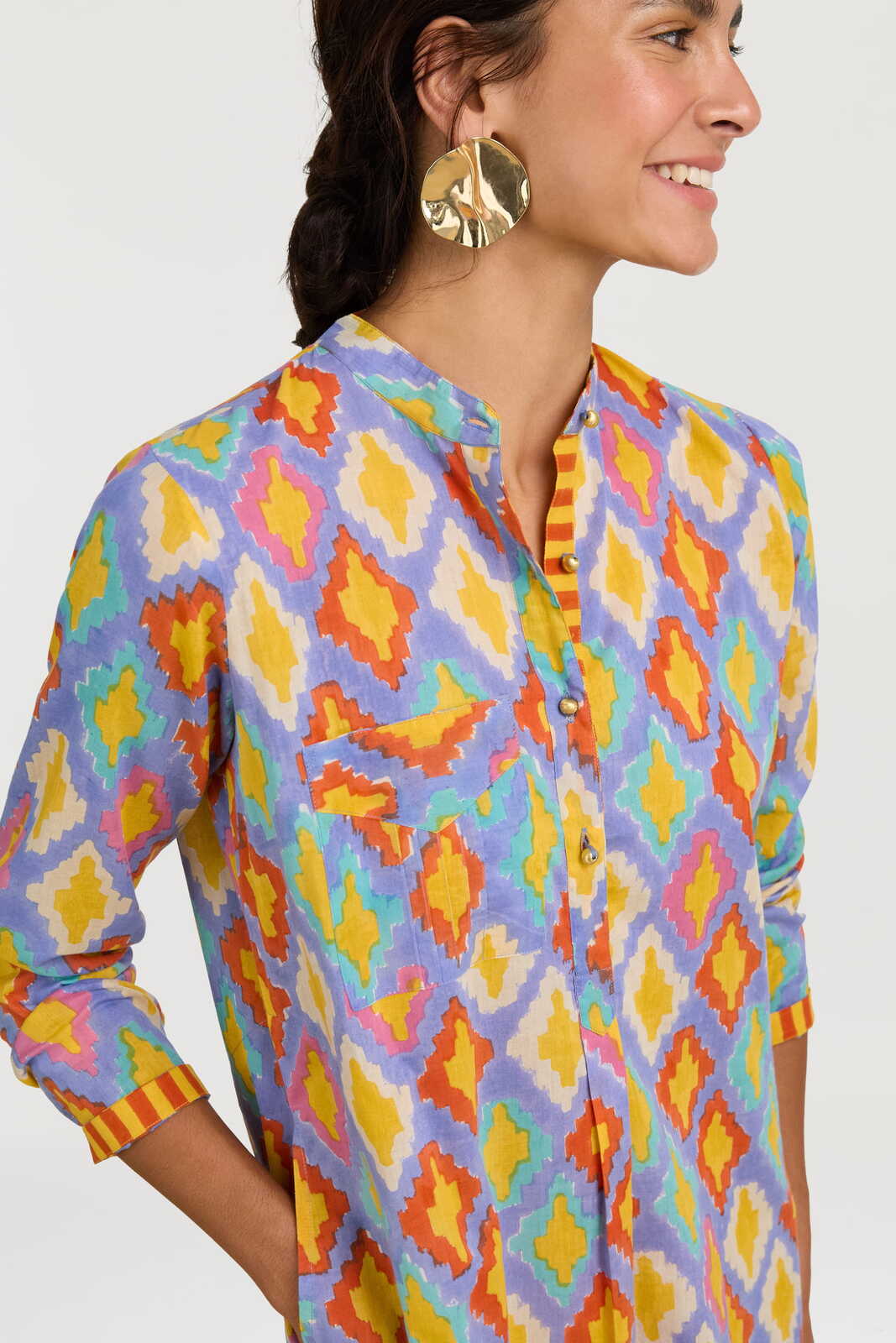 short kurta--hima plumbago