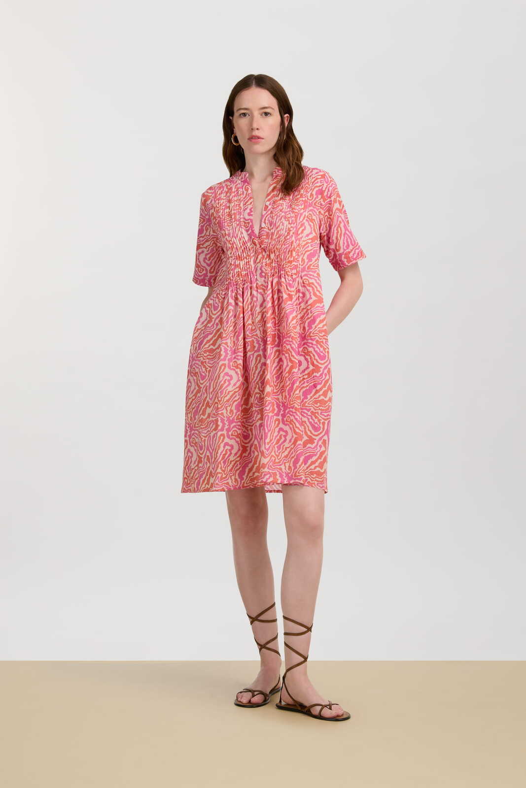 abito teena--dragon cloud fuxia