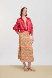 t shirt v neck--japan bounch pink