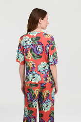 t shirt v neck--nizam old pink