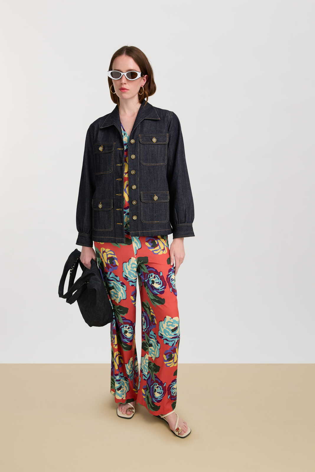 t shirt v neck--nizam old pink