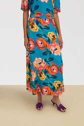 tulipano skirt--nizam teal