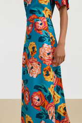 tulipano skirt--nizam teal