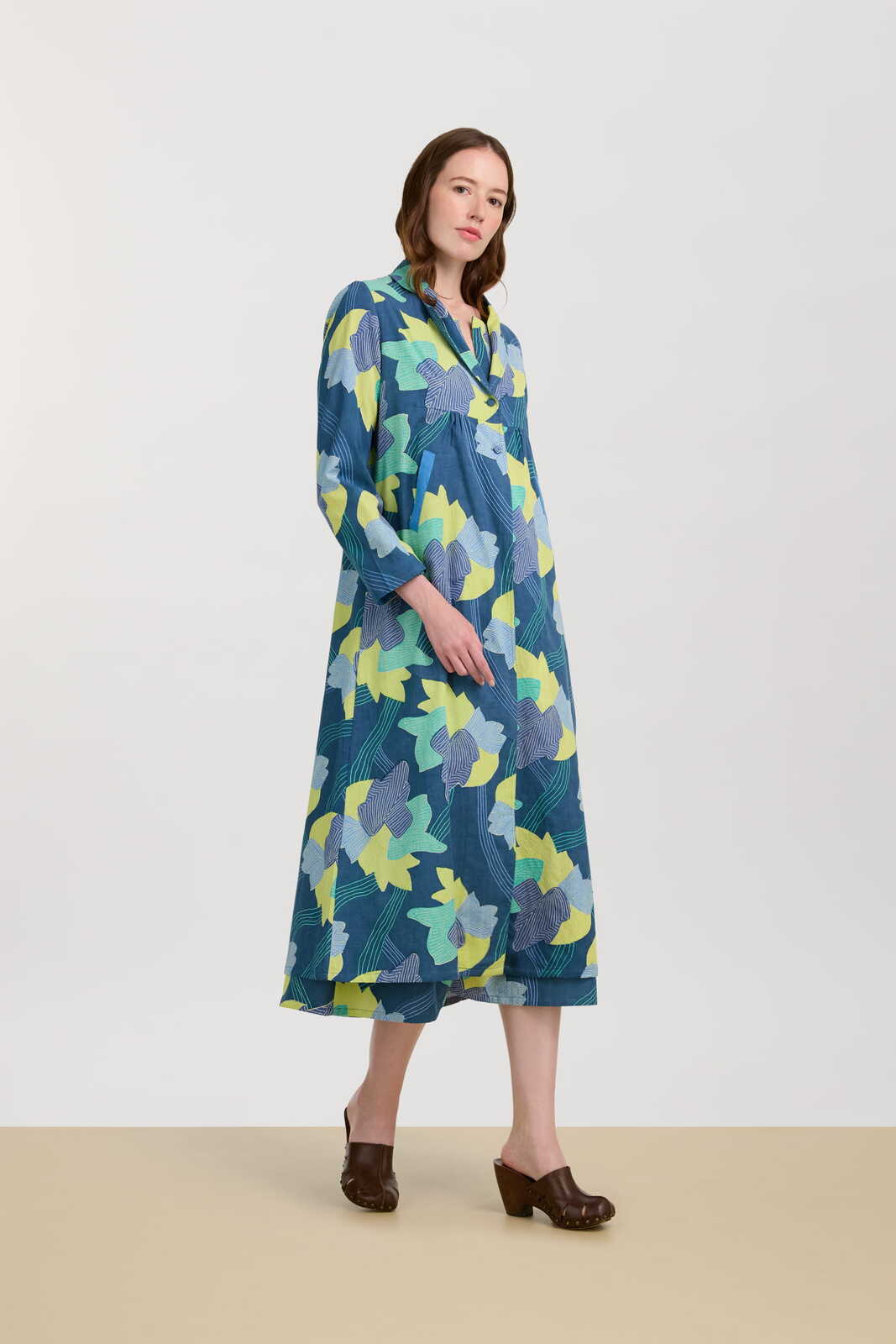 xenia duster--akira dark teal