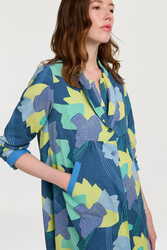 xenia duster--akira dark teal