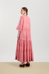 abito rambagh--dragon cloud fuxia