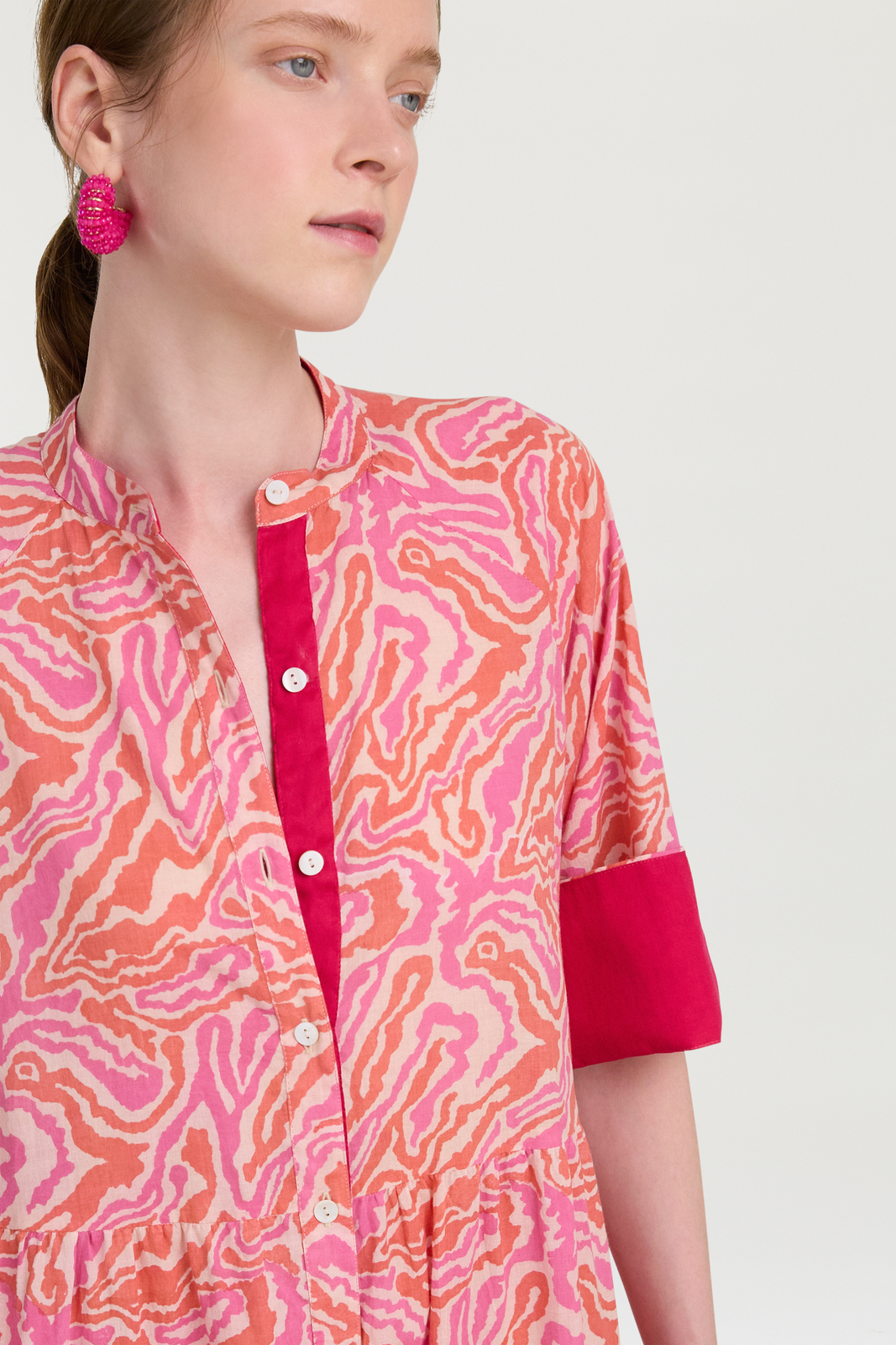 abito rambagh--dragon cloud fuxia