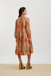 abito madhu--kitila flame orange