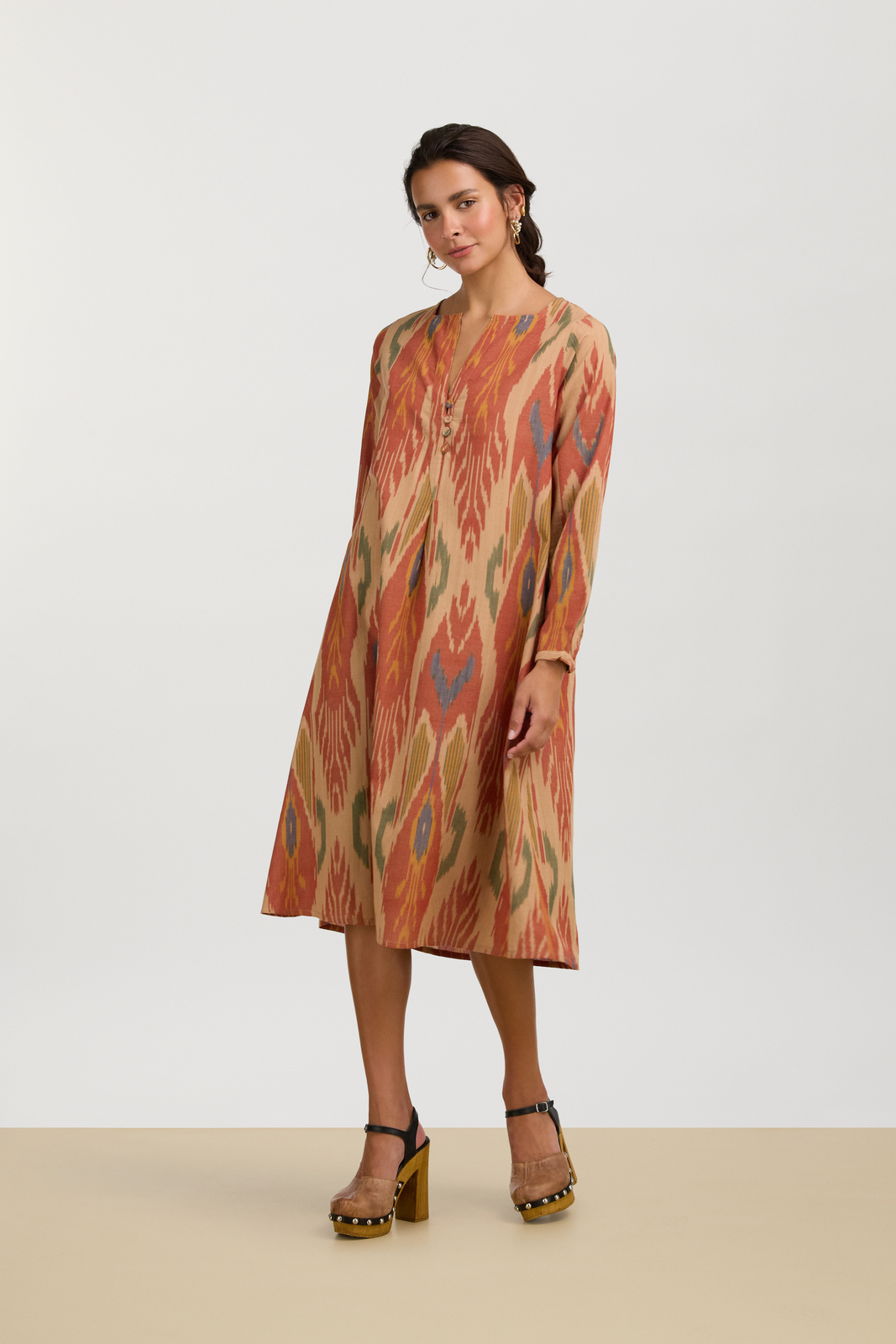 abito madhu--kitila flame orange