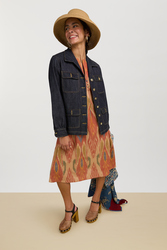 abito madhu--kitila flame orange