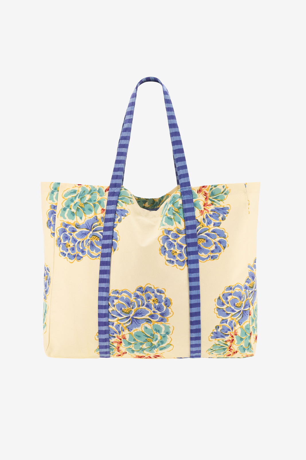 borsa shopping--positano flower plumbago