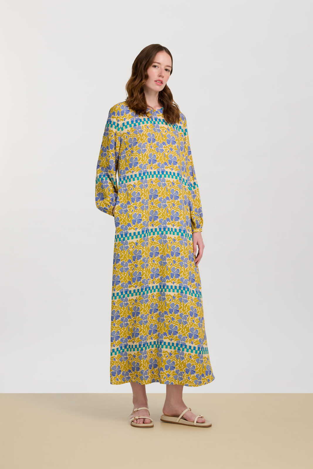 arlette dress--japan bounch blue