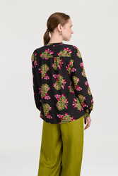 batumi shirt--cambric suiko flw black