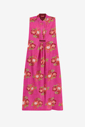 eve kaftan--dandelion fuxia