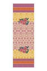 cotton runner 50x150cm--dam dam lilac gold