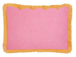 federa organza 35x50cm--pink saffron