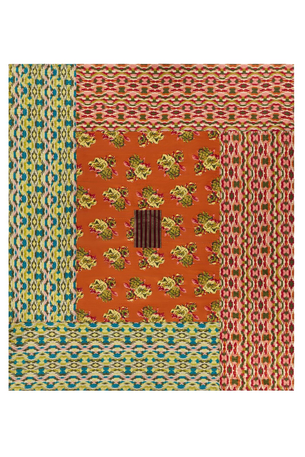 reversible gudri 220x250cm--dali' peony rust