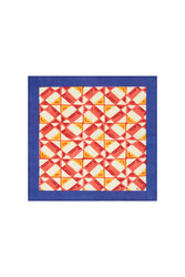 cotton napkin 50x50cm--positano red tiles