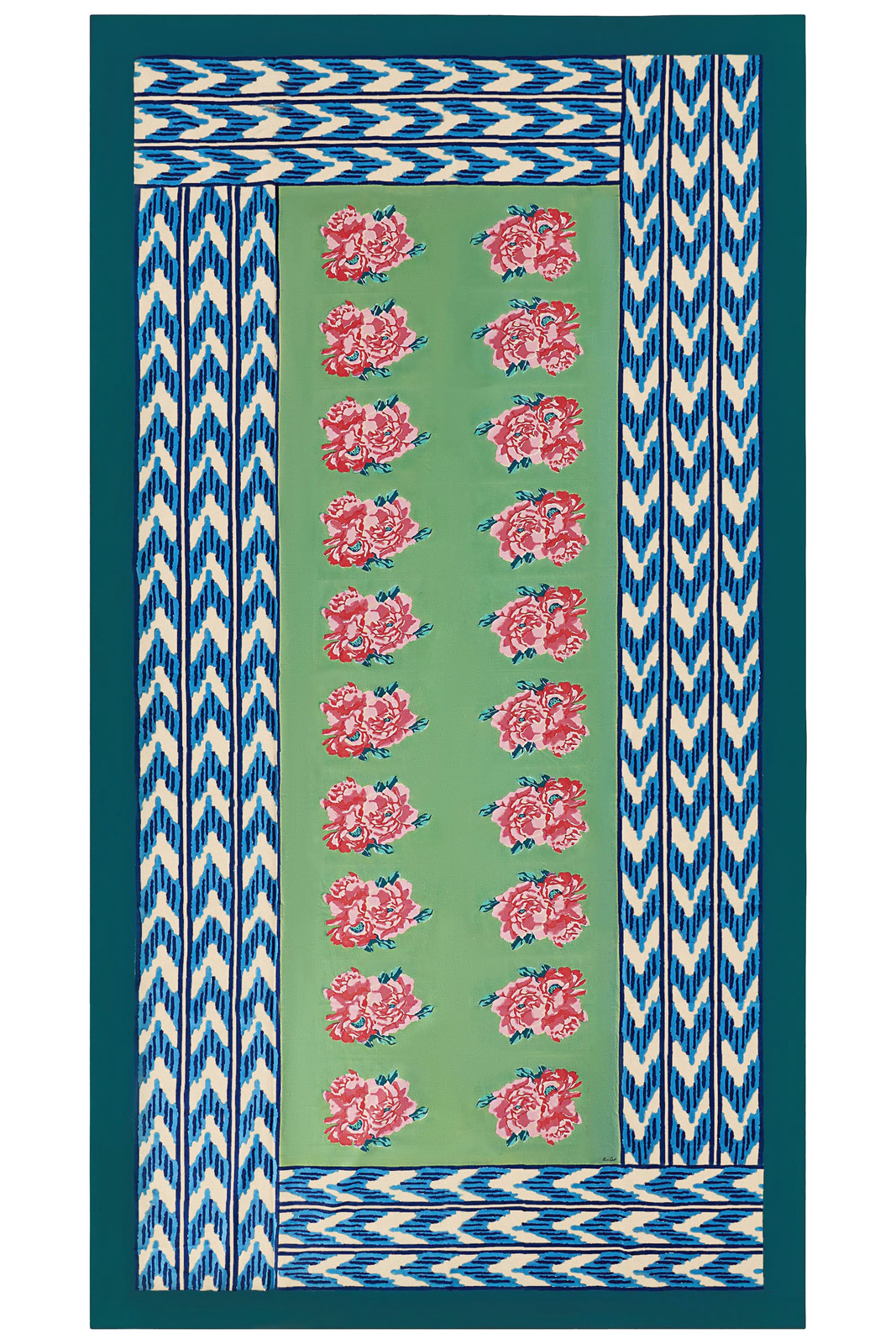 cotton cloth 180x350cm--nina rose mint